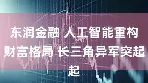 东润金融 人工智能重构财富格局 长三角异军突起